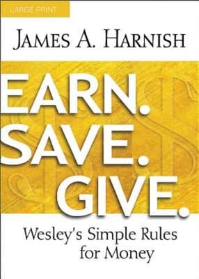 Earn. Save. Give. (Large Print)