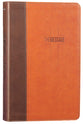 Message Deluxe Gift Bible Brown Tan (Black Letter Edition)
