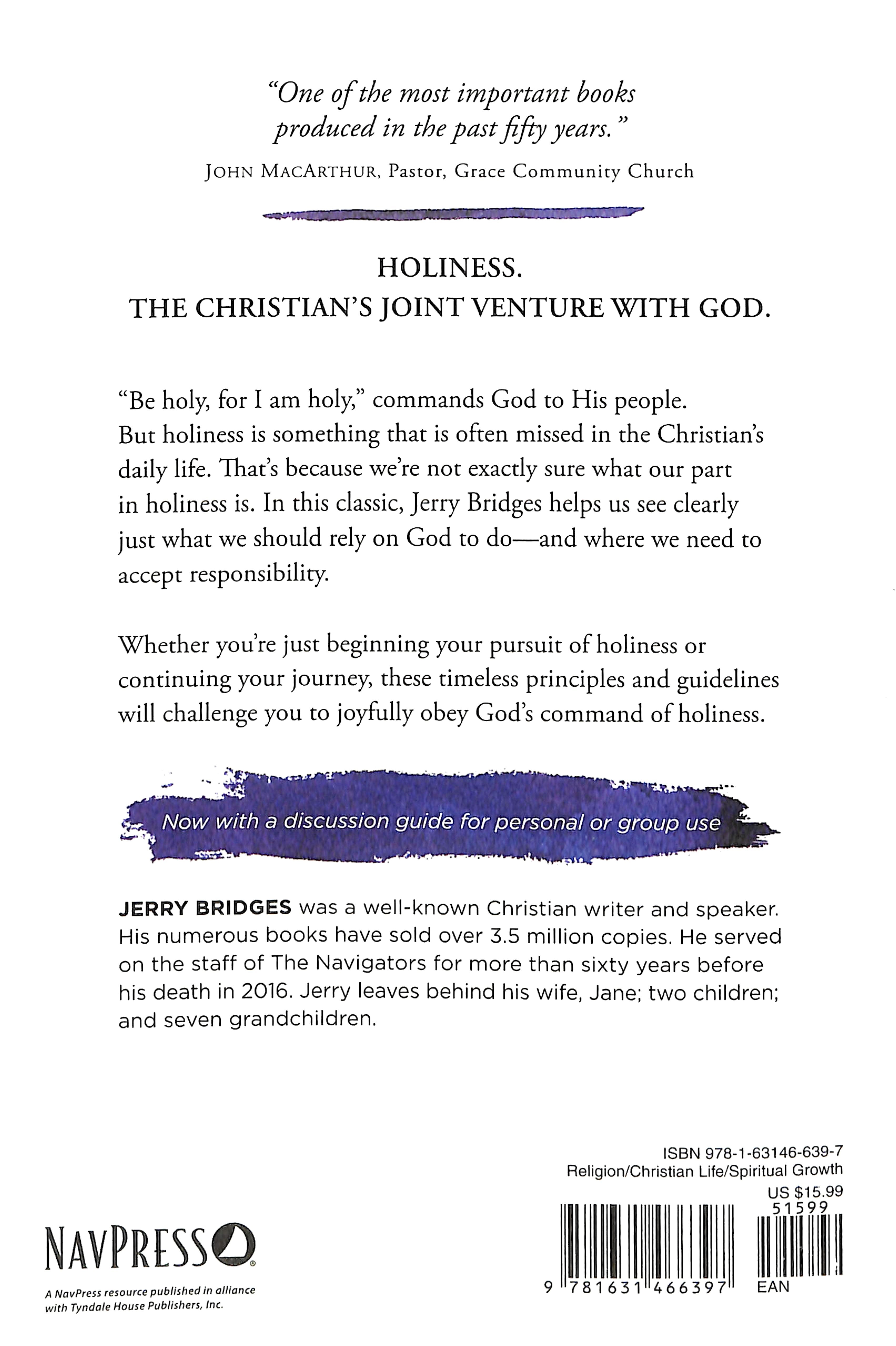The Pursuit of Holiness
