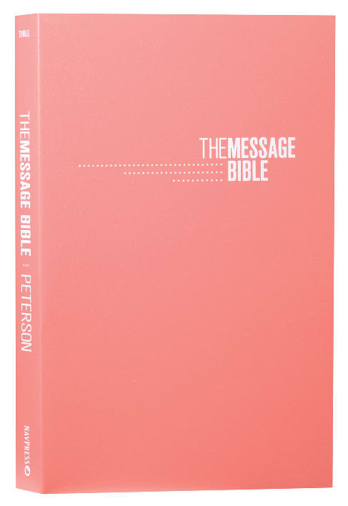 Message Gift and Award Bible Coral (Black Letter Edition)