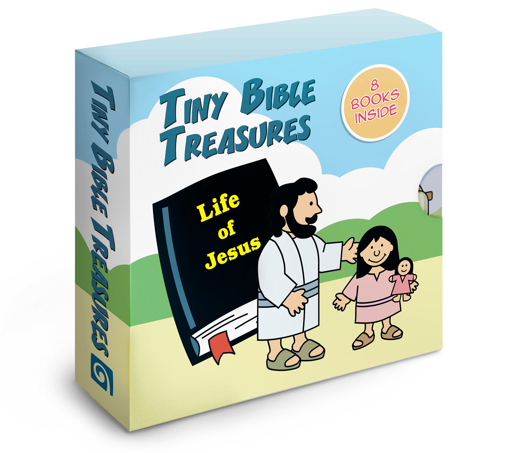 Tiny Bible Treasures: The Life of Jesus (An 8 Booklet Set)