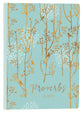 Journal: Proverbs (Leatherluxe) (Blue/gold)