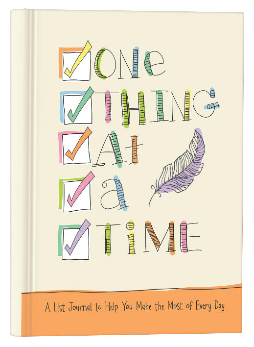 Signature Journal: One Thing At a Time