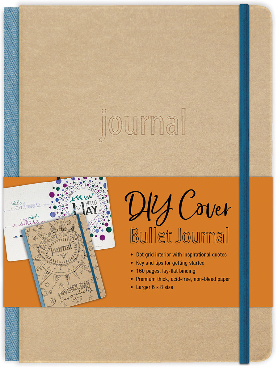 Bullet Journal: Diy Cover With Elastic Band