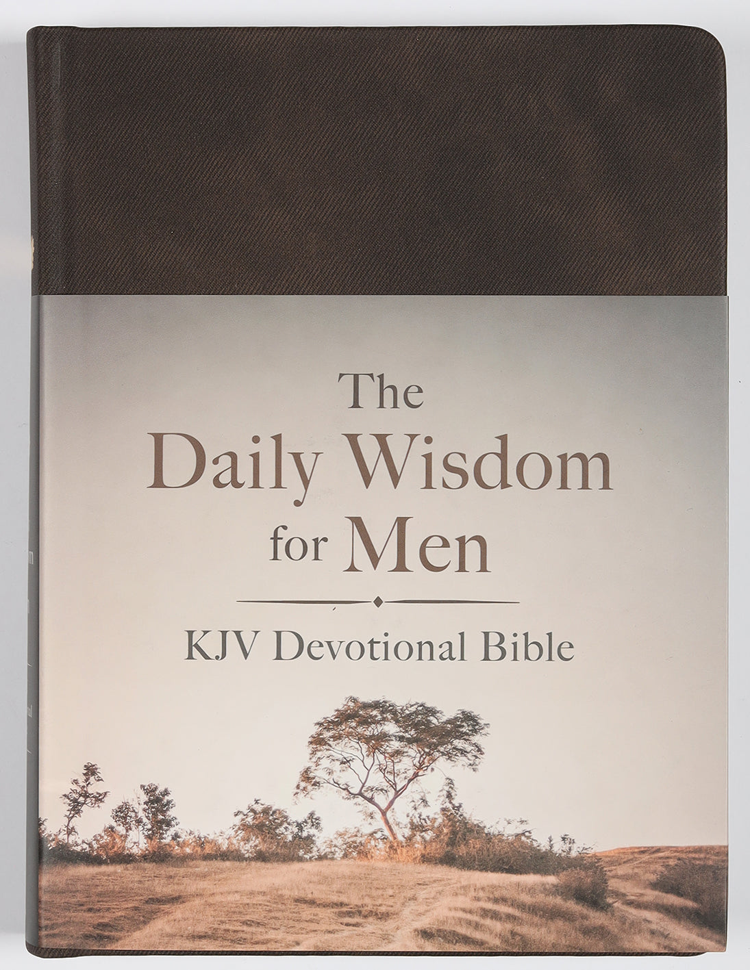 The KJV Daily Wisdom For Men Devotional Bible (Red Letter Edition)