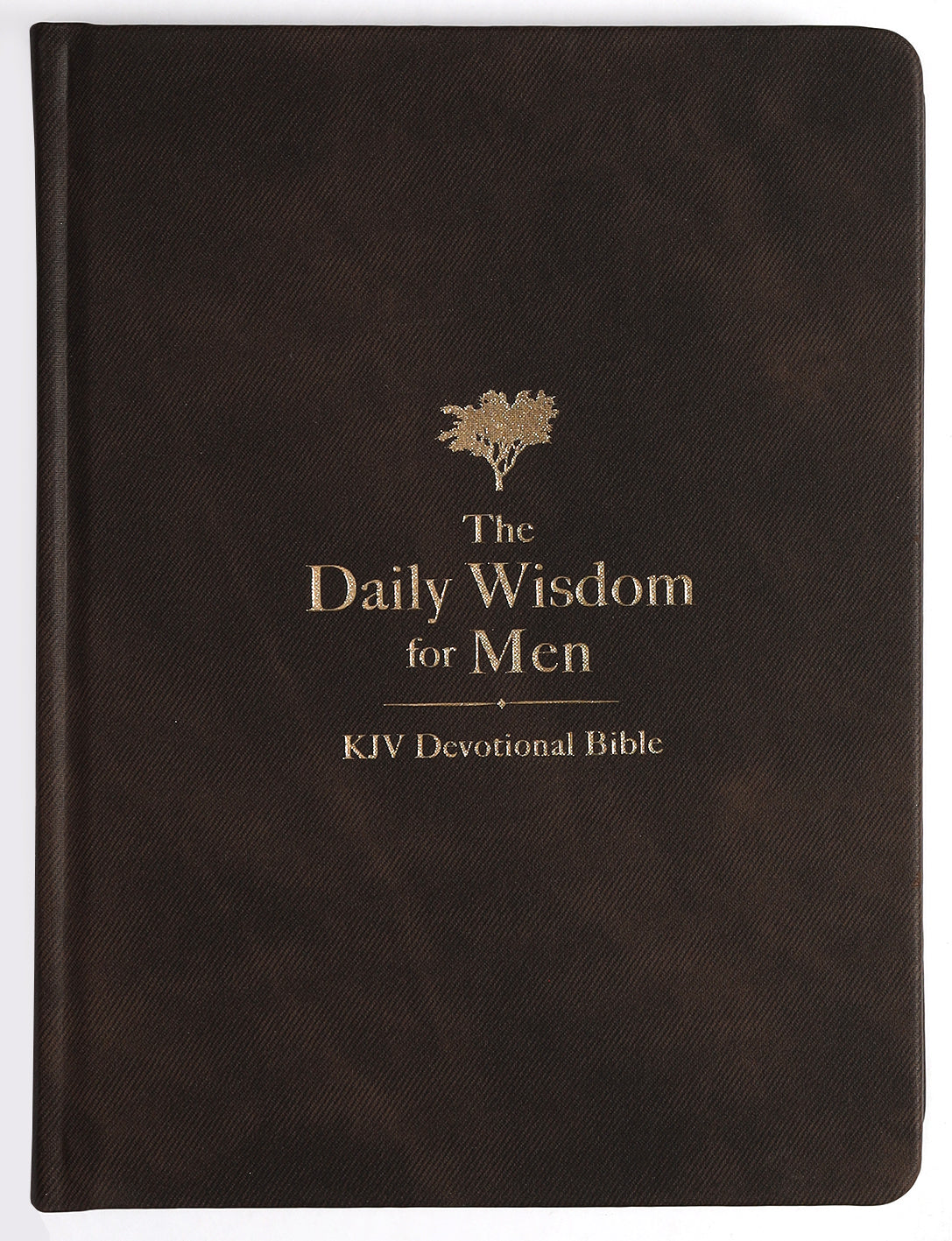 The KJV Daily Wisdom For Men Devotional Bible (Red Letter Edition)