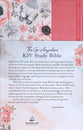 KJV Go-Anywhere Study Bible Coral Butterfly (Red Letter Edition)