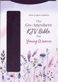 KJV Go-Anywhere Bible For Young Women, the (Red Letter Edition) (Plum Patch)