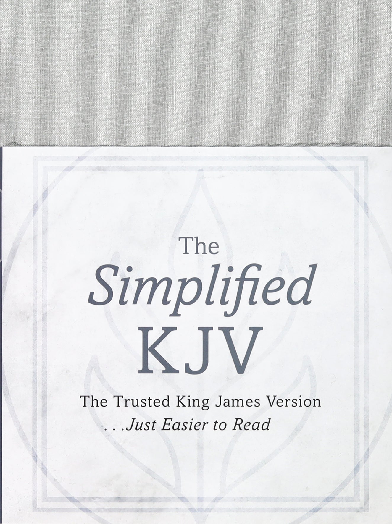 Simplified KJV Bible Pewter Branch