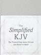 Simplified KJV Bible Pewter Branch
