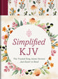 Simplified KJV Bible Wildflower Medley