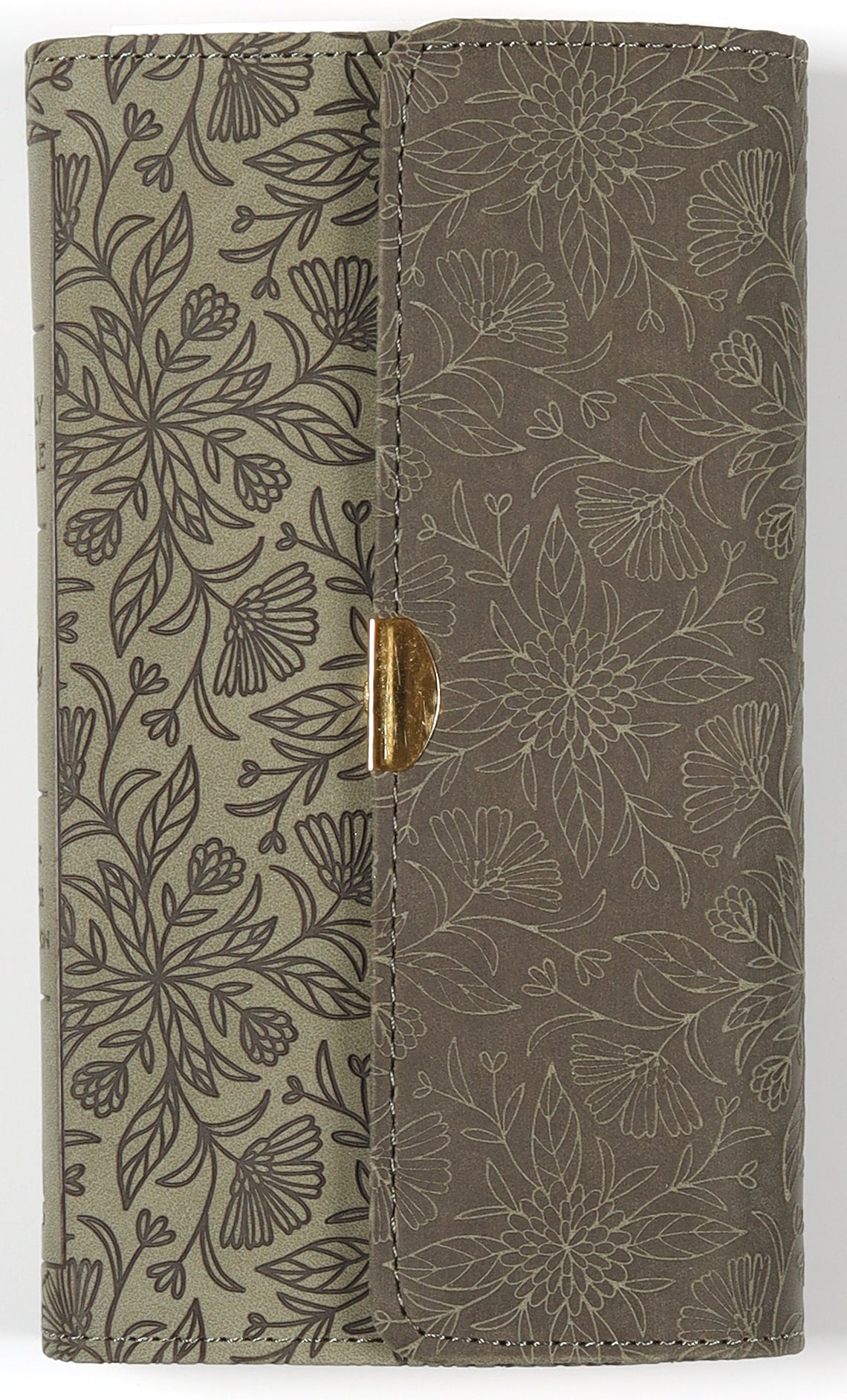 The KJV Compact Bible Olive Petals