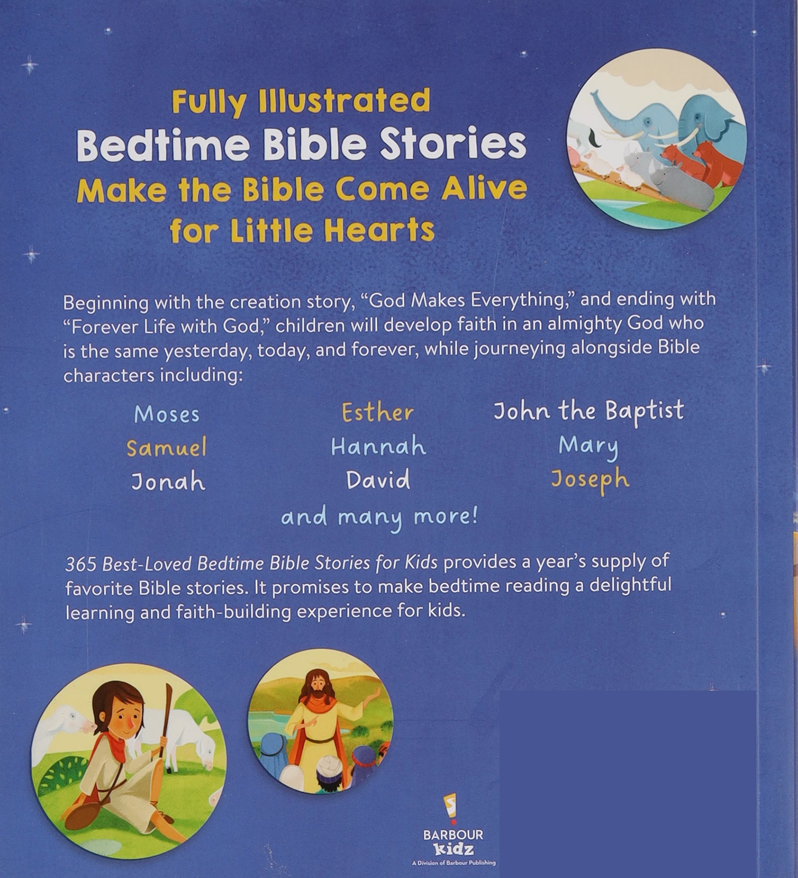 365 Best-Loved Bedtime Bible Stories For Kids