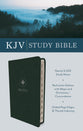 KJV Study Bible Indexed Evergreen Fog