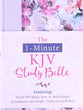 KJV 1-Minute Study Bible Lavender Petals