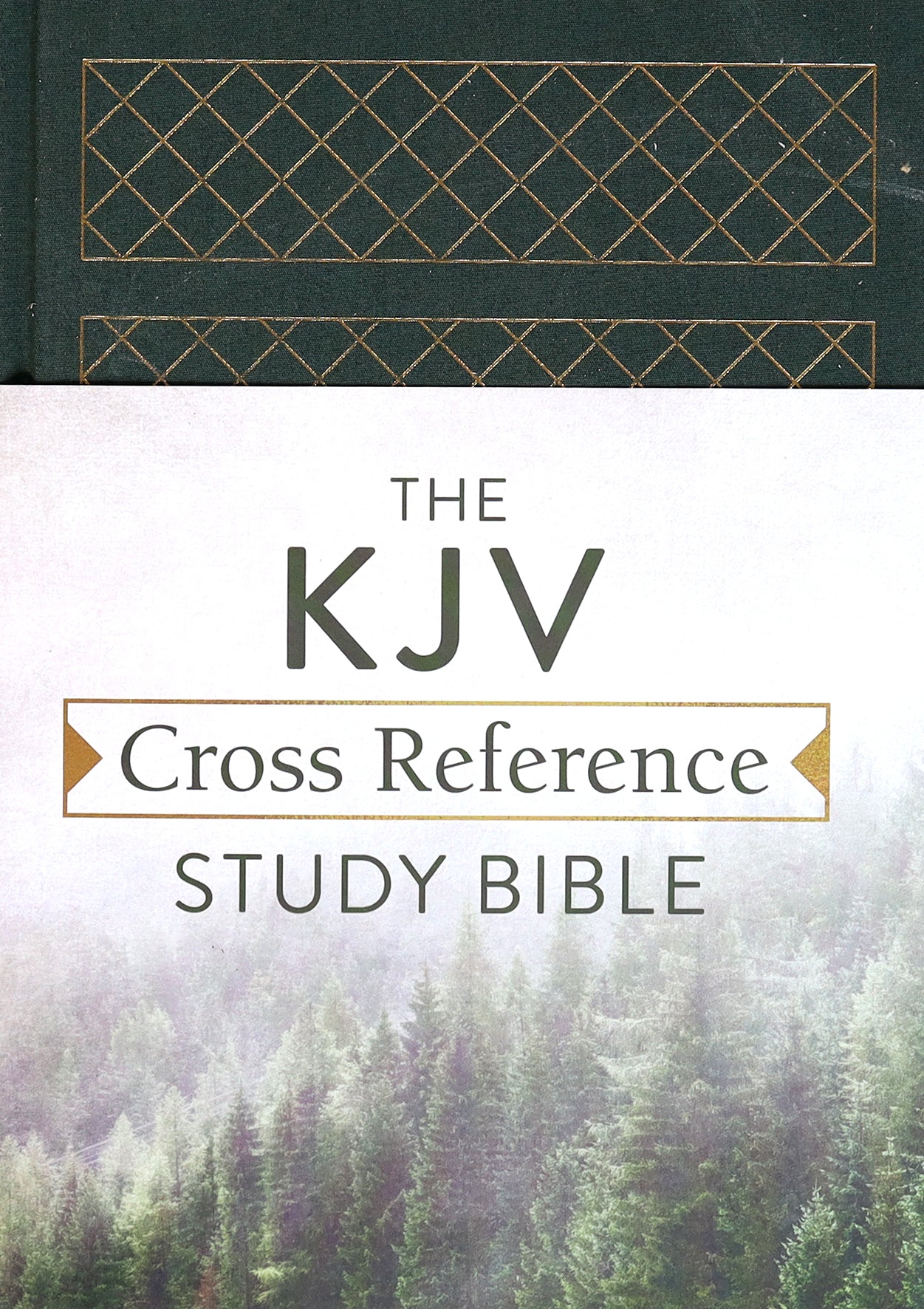KJV Cross Reference Study Bible Diamond Spruce (Red Letter Edition)