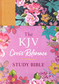 KJV Cross Reference Study Bible Marmalade Blossoms (Red Letter Edition)