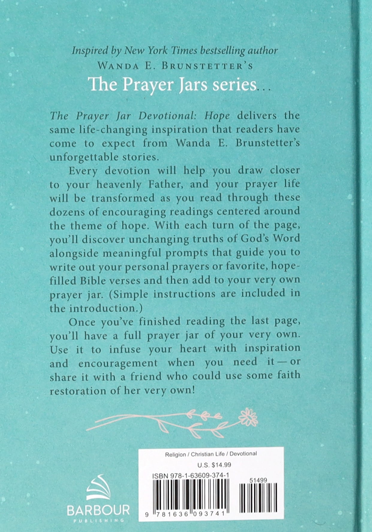 Prayer Jar Devotional: Hope (The Prayer Jars Series)