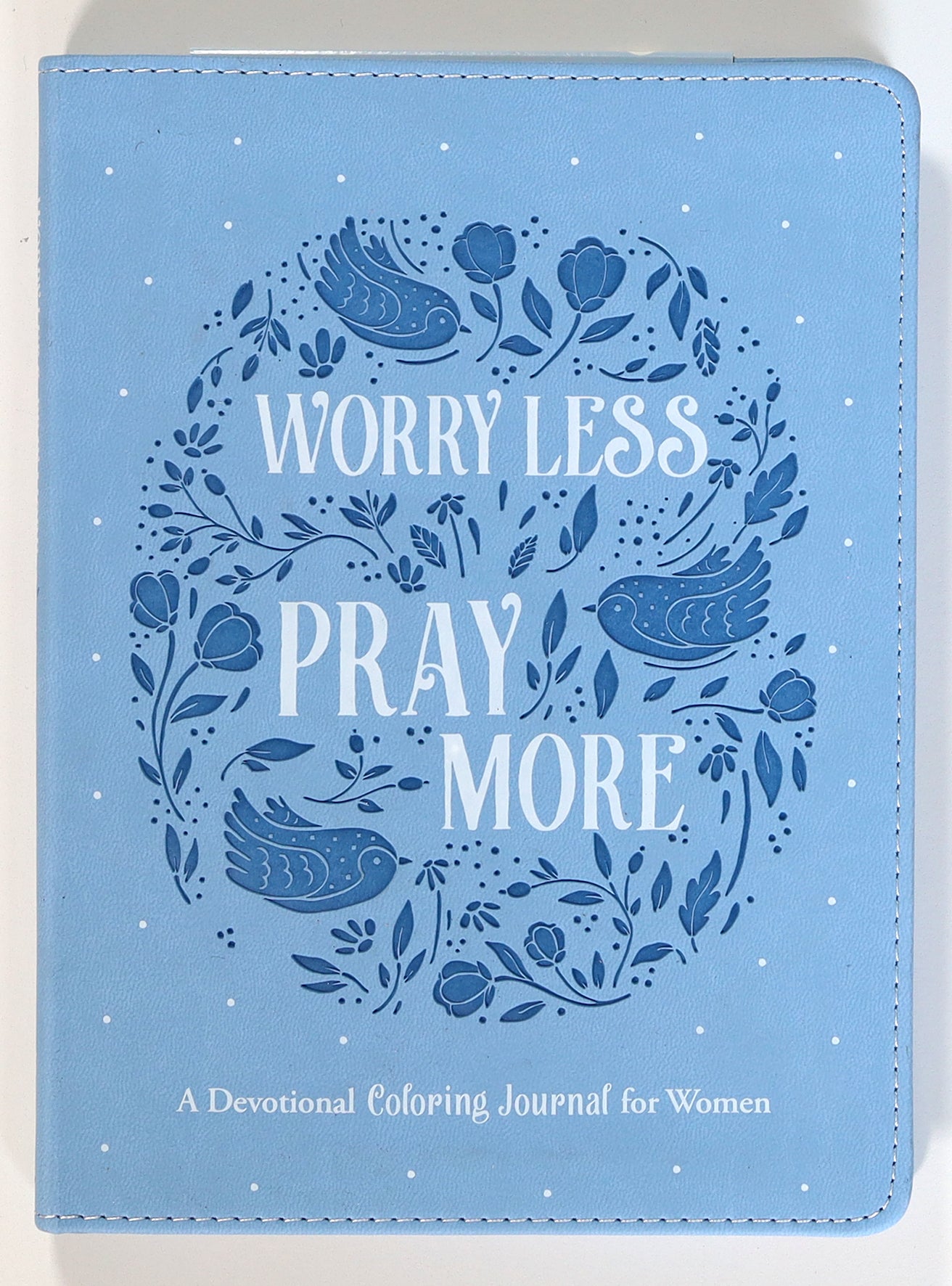 Worry Less, Pray More: Devotional Coloring Journal For Women