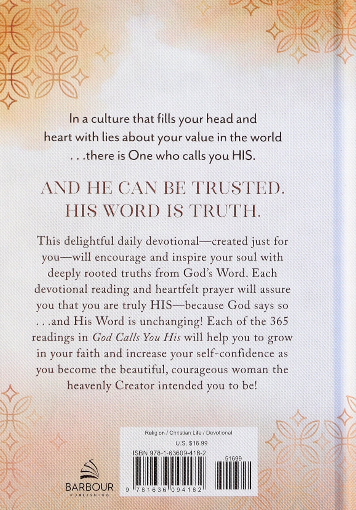 God Calls You His: Daily Devotions For Women