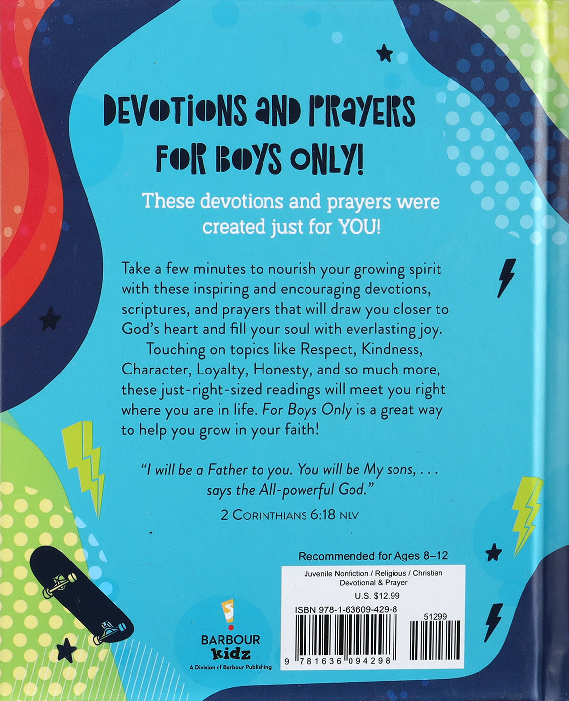 For Boys Only: Wisdom-Filled Devotions and Prayers