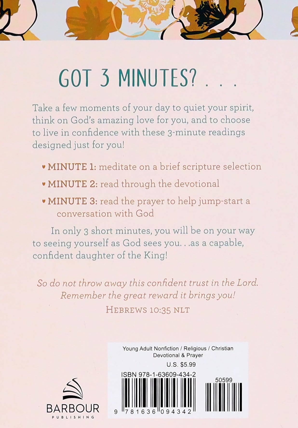 Choose Confidence: 3-Minute Devotions For Teen Girls (3 Minute Devotions Series)