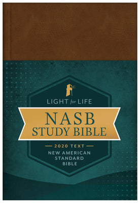 NASB Light For Life Study Bible Golden Caramel (2020 Nasb Update)