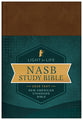 NASB Light For Life Study Bible Golden Caramel (2020 Nasb Update)