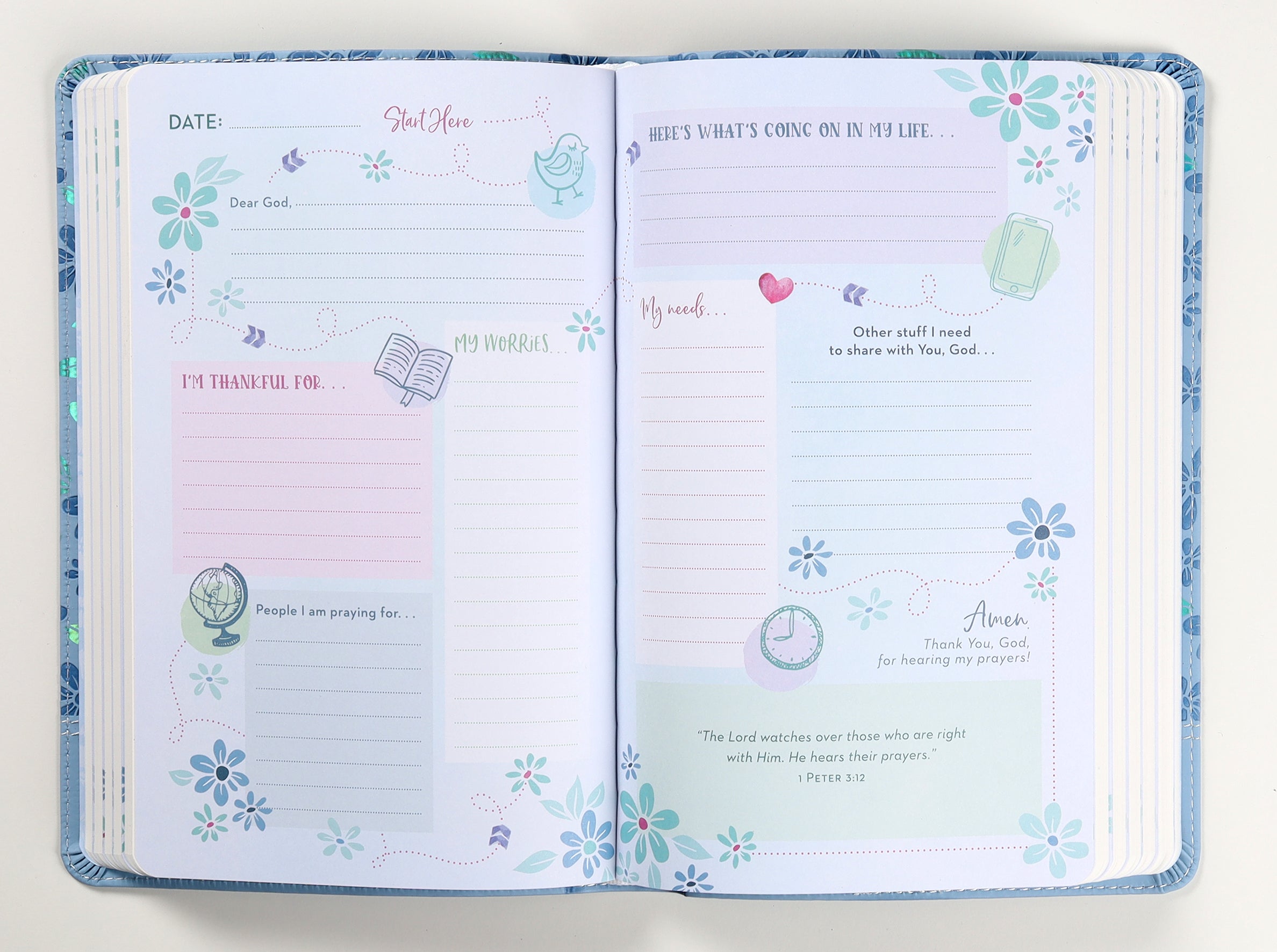 NLV  the Prayer Map Bible For Girls