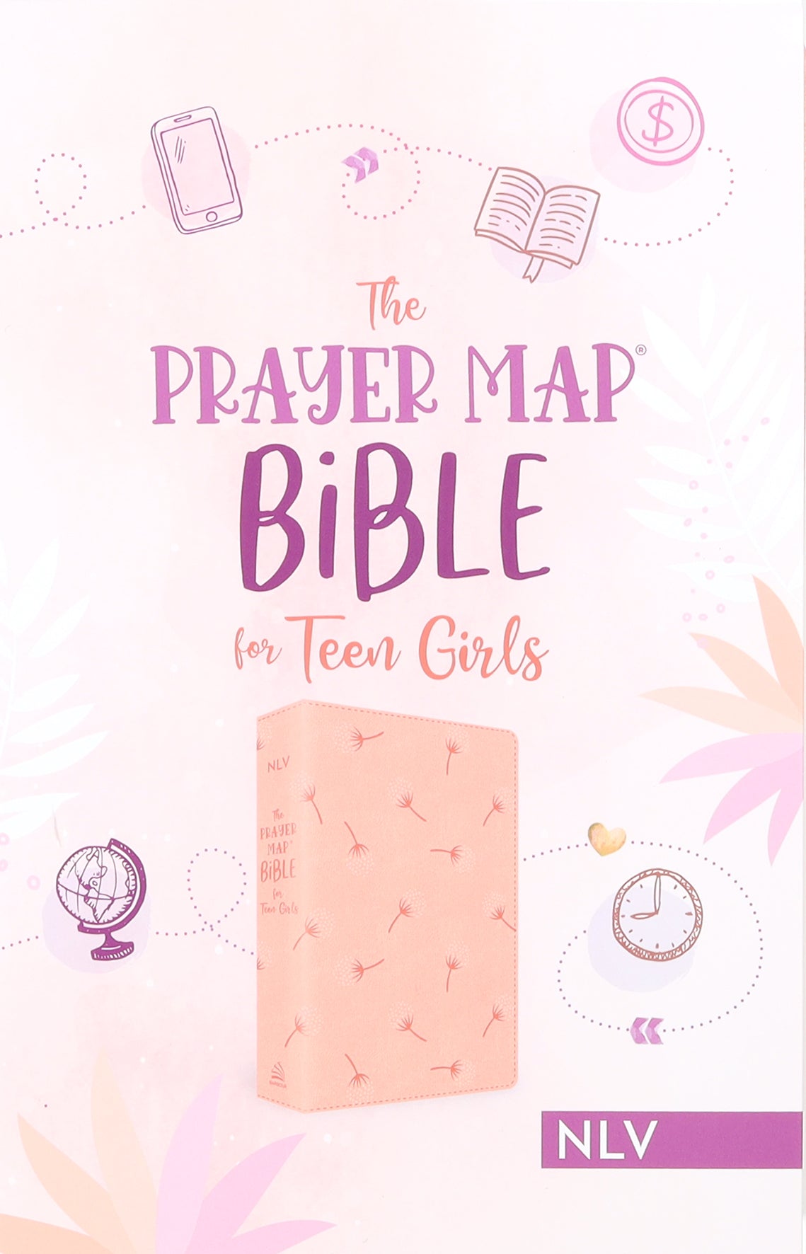 NLV  the Prayer Map Bible For Teen Girls