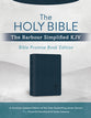 Simplified KJV Bible Promise Book Edition Navy Cross