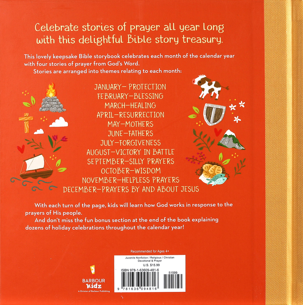 A Year of Bible Prayers: A Treasury of 48 Prayer Stories From God's Word