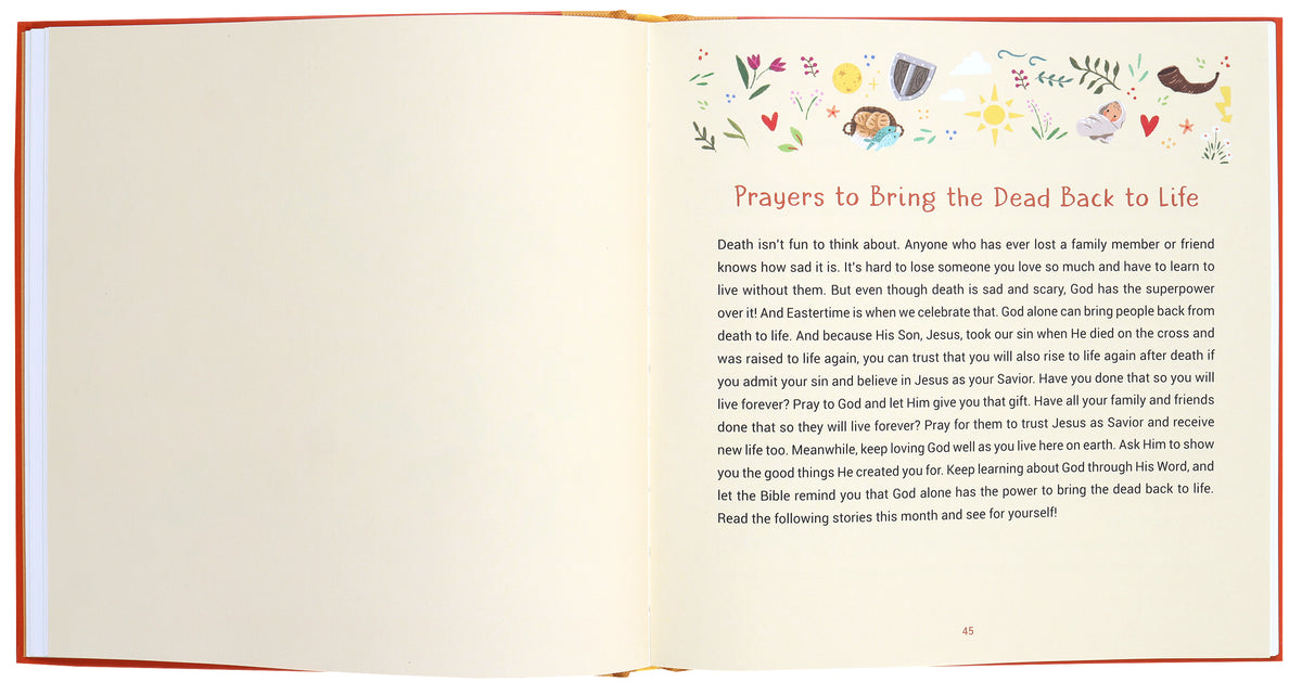 A Year of Bible Prayers: A Treasury of 48 Prayer Stories From God's Word