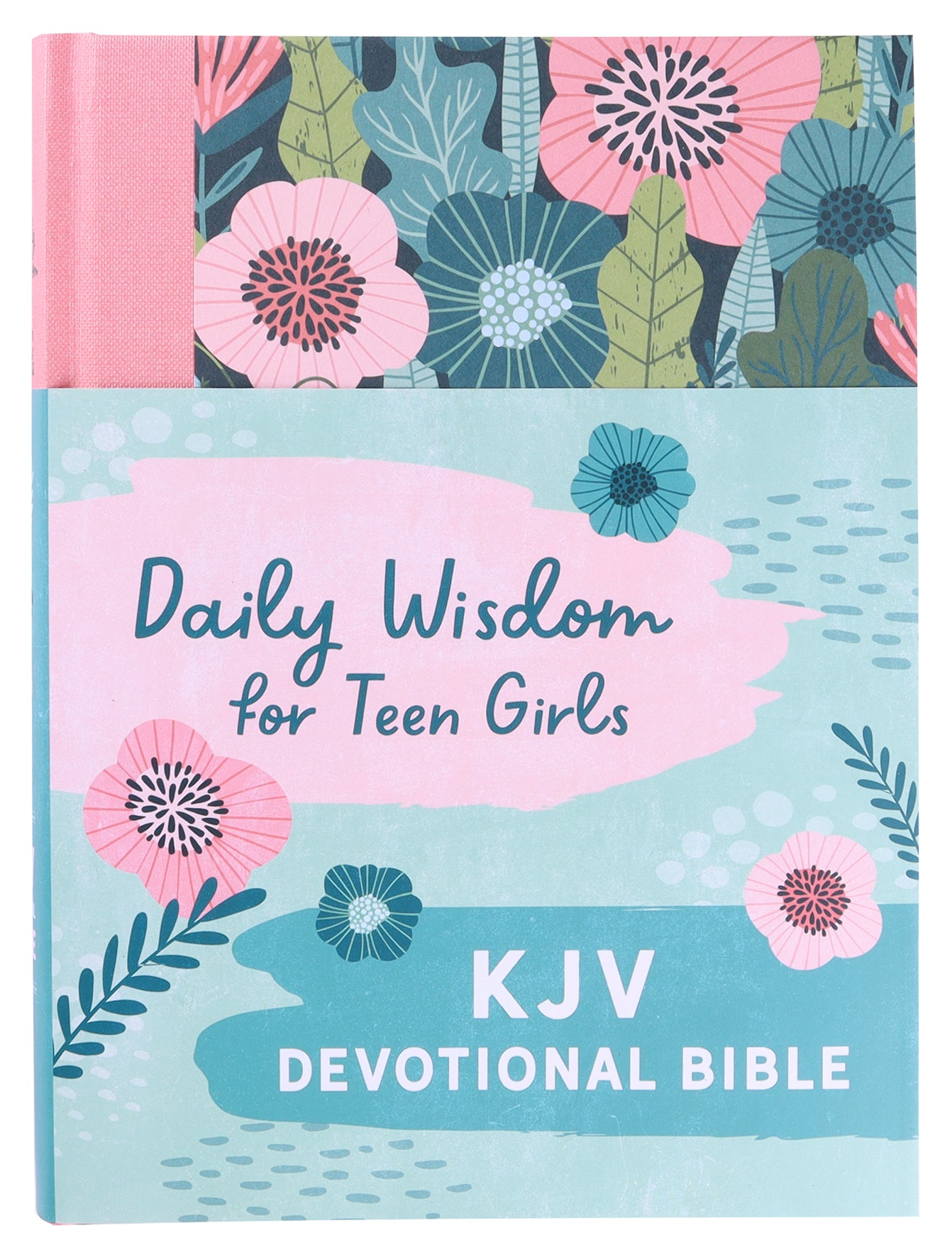 KJV Daily Wisdom For Teen Girls Devotional Bible (Red Letter Edition)