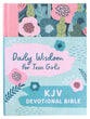 KJV Daily Wisdom For Teen Girls Devotional Bible (Red Letter Edition)