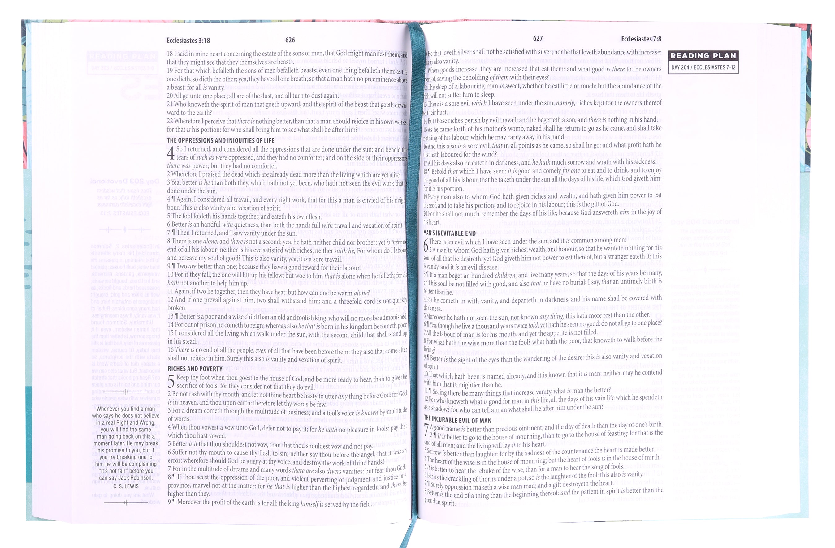 KJV Daily Wisdom For Teen Girls Devotional Bible (Red Letter Edition)