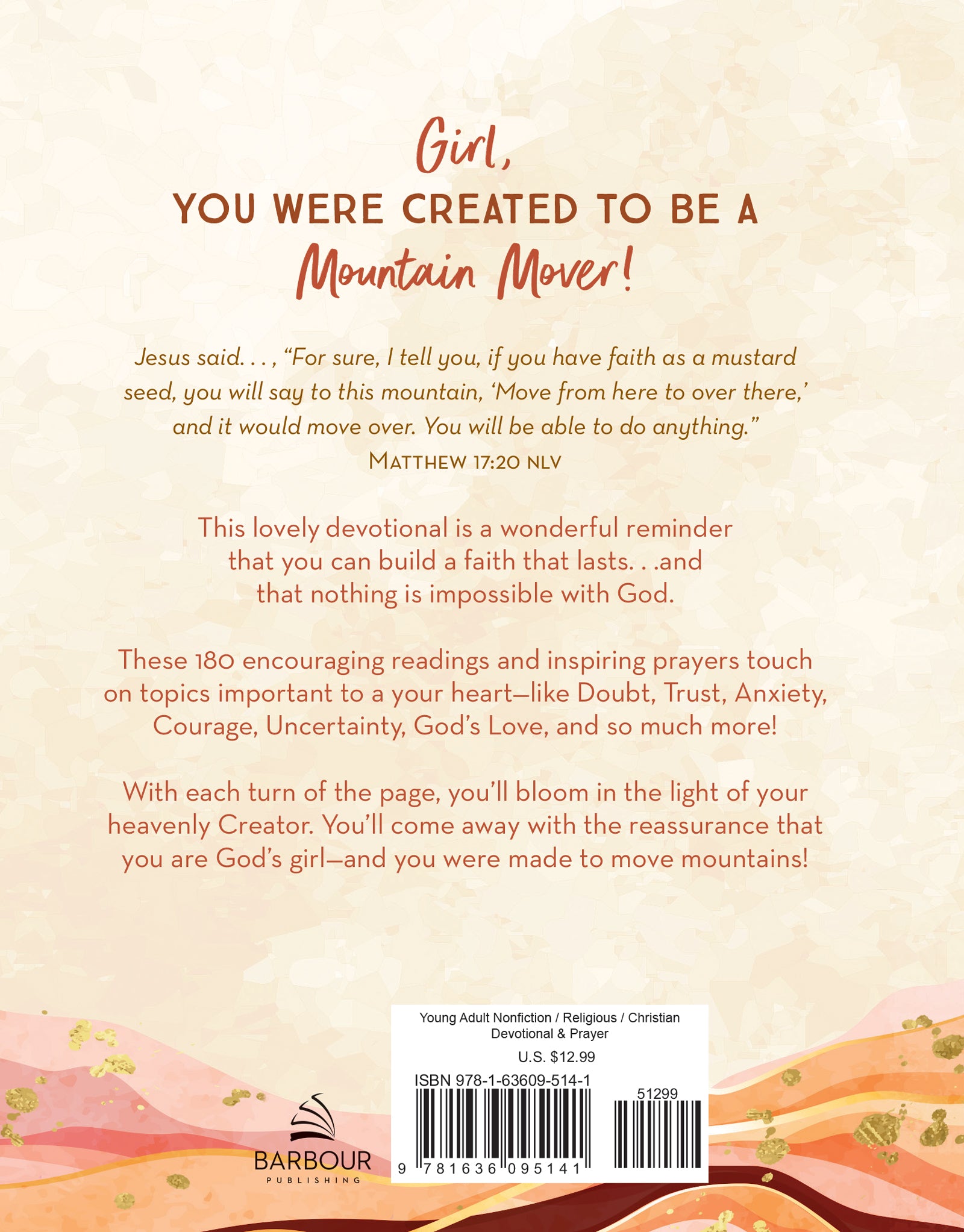 Devotions For a "Moving Mountains" Kind of Girl: Inspiration and Encouragement For Teens