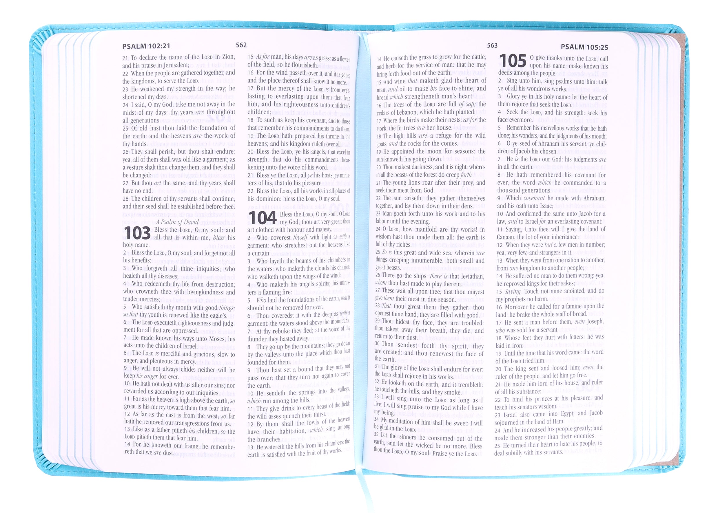 KJV One-Minute Bible For Kids Adventure Blue (Red Letter Edition)