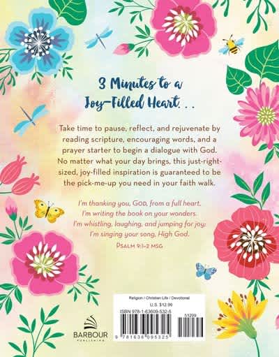 Embracing Joy: A 3-Minute Devotional For Women (3 Minute Devotions Series)