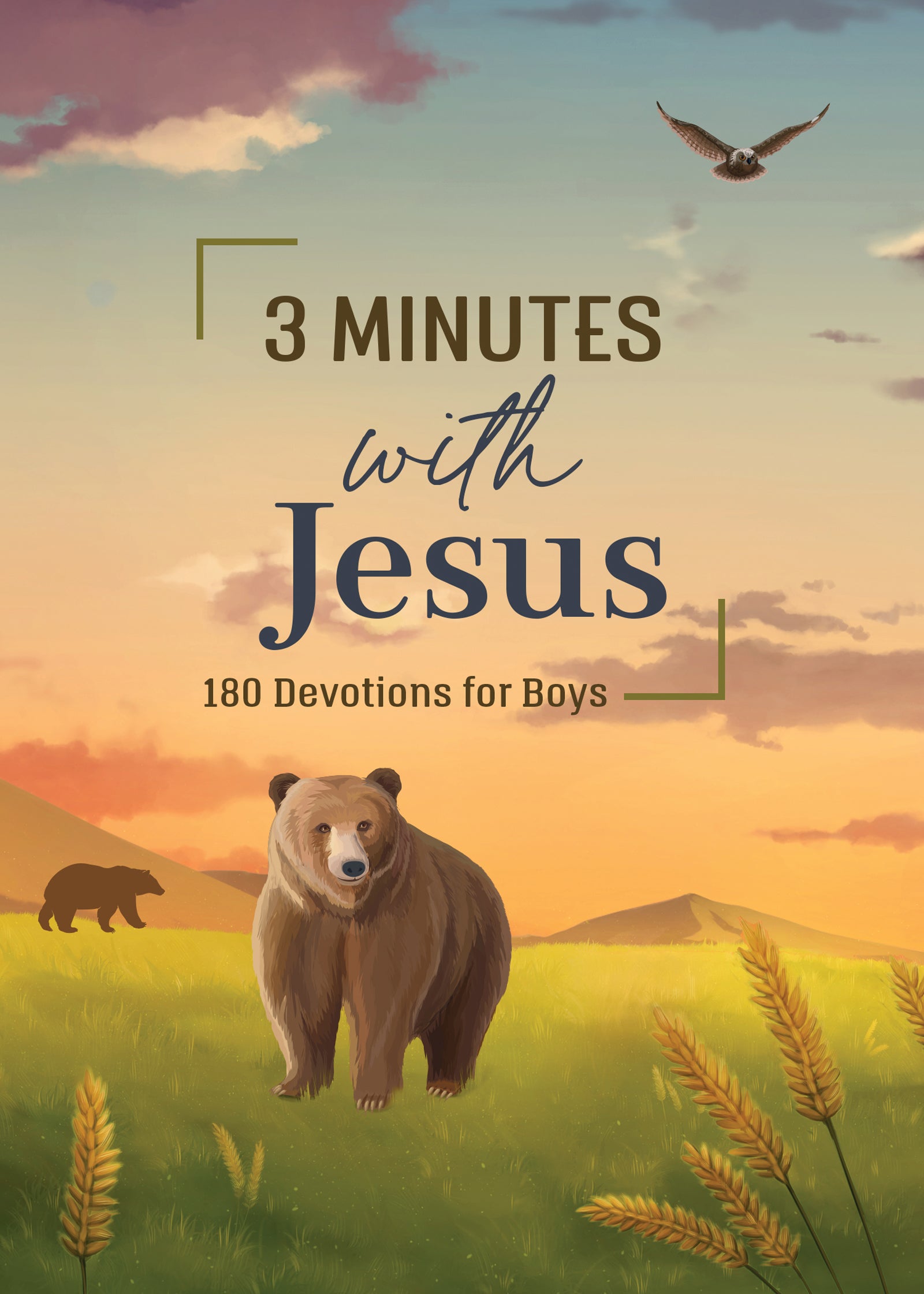 3 Minutes With Jesus: 180 Devotions For Boys (3 Minute Devotions Series)