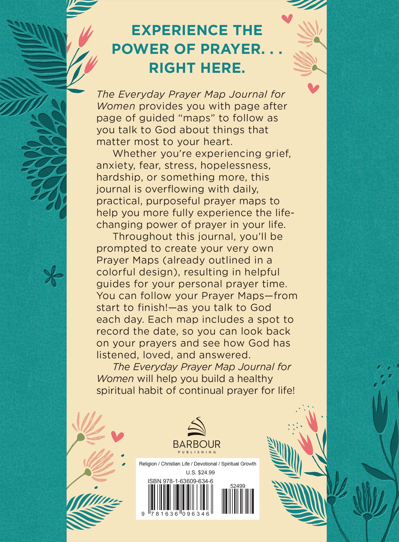 The Everyday Prayer Map Journal For Women (Faith Maps Series)