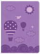 SKJV Daily Wisdom For Girls Devotional Bible Purple (Red Letter Edition)
