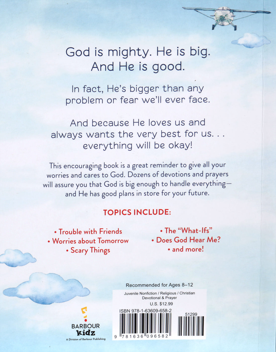 Everything Will Be Okay: Courage-Building Devotions and Prayers For Boys