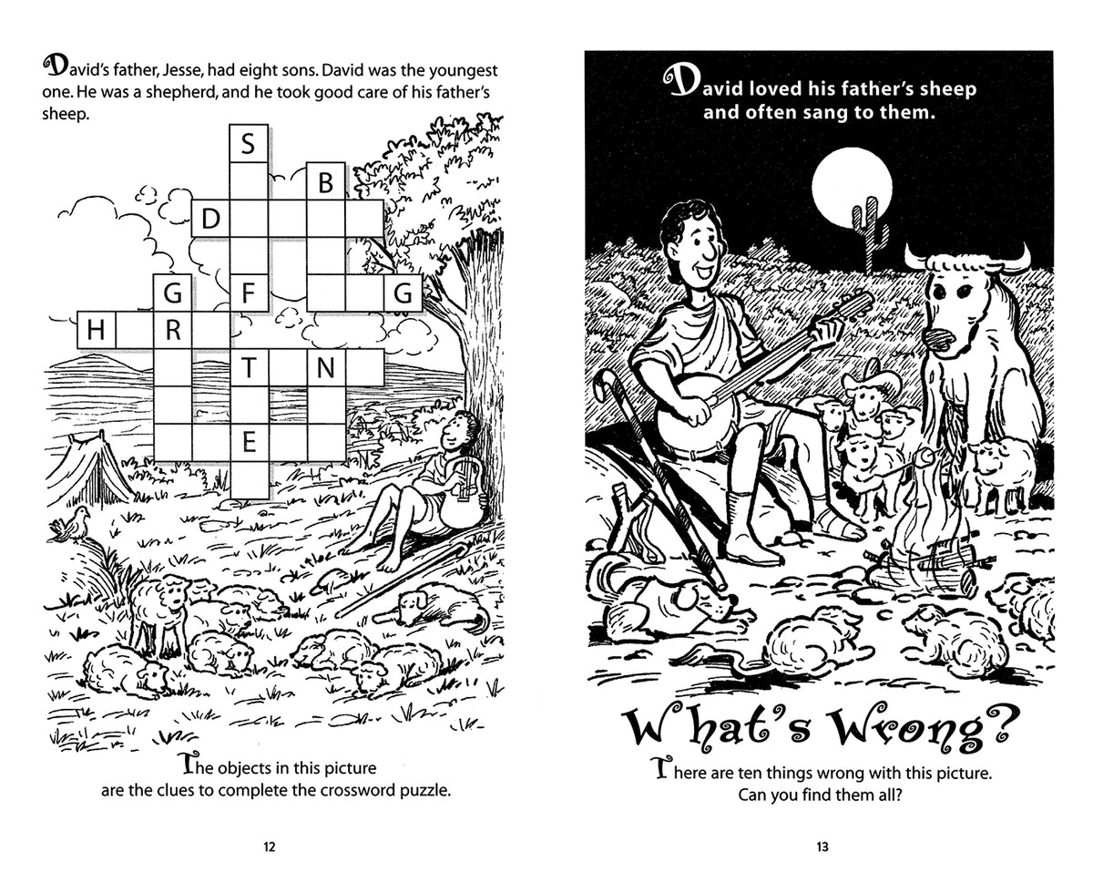 Bible Fun 2-in-1: Giant Trouble and It's Dark in the Ark!