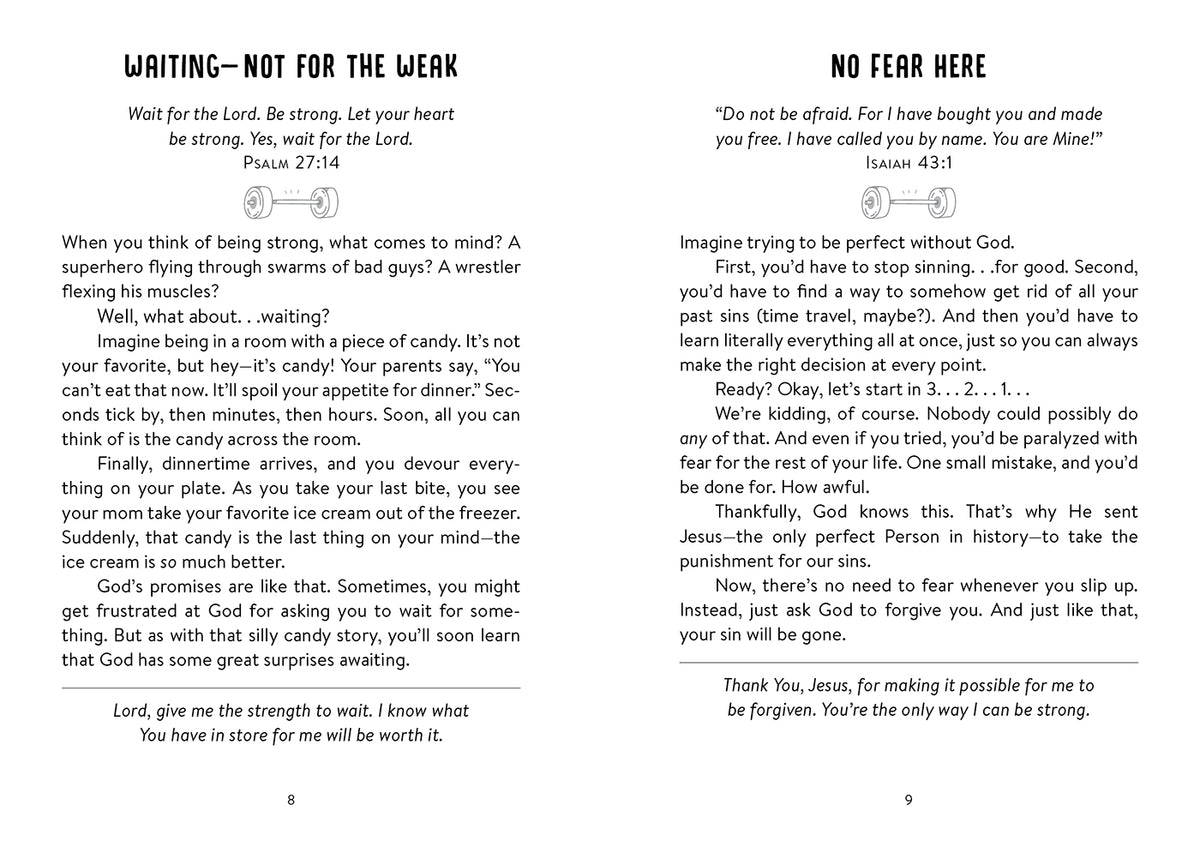 How God Grows a Strong Boy: A Devotional