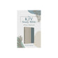KJV Study Bible: Atlas Edition, Thumb Indexed, Taupe & Denim Crosshatch (Red Letter Edition)