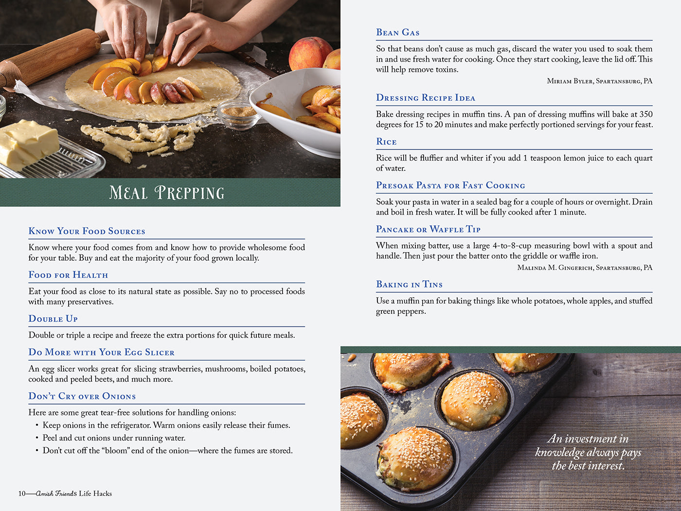 Wanda E. Brunstetter's Amish Friends Life Hacks: Hundreds of Tips for Cooking, Cleaning, Gardening, Wellness, and More