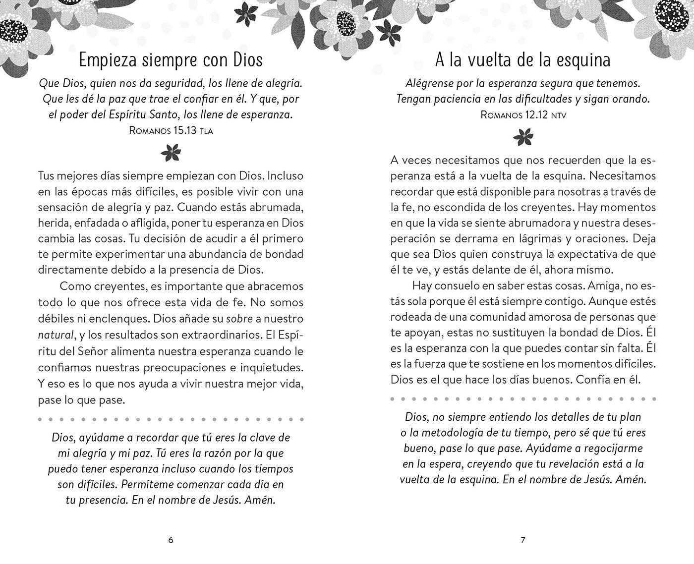 180 devocionales para un día mejor: Ánimo e inspiración para la mujer (Spanish Edition)