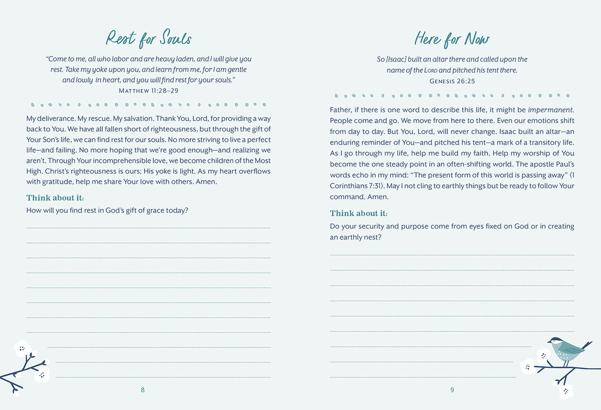 Faithful in Prayer: A 3-Minute Devotional Prayer Journal for Women