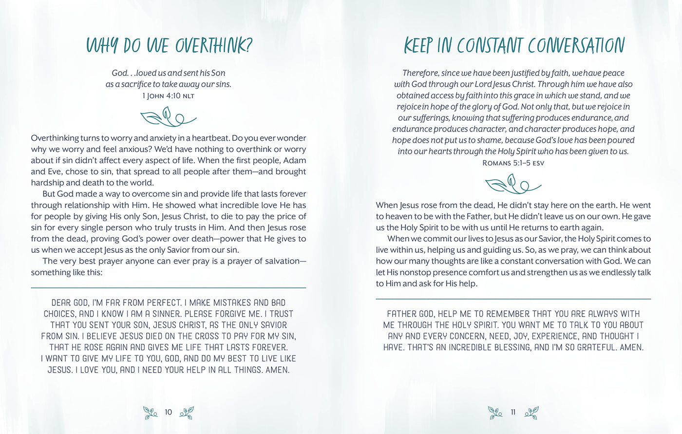 The Overthinker's Devotional: Meditations, Scripture, and Prayers for Refocusing Your Thoughts